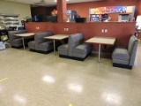 3-Booth Banquette Seating - 19' Long X 4' Deep