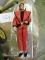 Michael Jackson THRILLER Doll with Silver Socks and Glove