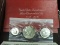 Two Bicentennial Silver Uncirculated - Silver Dollar, Half & Quarter Sets