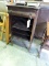 Vintage Wooden 5-Shelf Hallway Unit -- 37