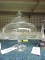 Glass Paistry or Cake Display / Base and Lid