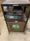 Vintage JVC Video Cassette Recorder with Media Cart