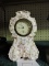 Small Vintage Porcelain Mantle Clock - Marked: 71