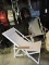 Pair of Folding Chairs -- Wood and Canvas