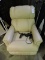 LAZYBOY Brand Tan Leather Recliner -- Power - Good Condition