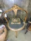 Round Antique Display Chair -- Apprx. 19