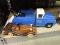 BUDDY L Toy Tow Truck & Wood Vintage Car Model