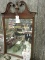 Vintage Wooden Wall Mirror --- 42