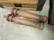 Pair of Vintage Short Table or Desk Legs - Wood -- 21