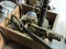 Vintage Automobile Parts and Tools plus a Wooden Box
