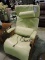 Power Leather Recliner with Remote