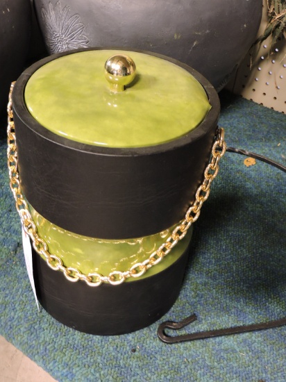 Retro (70's / 80's) Ice Bucket -- 11" Tall