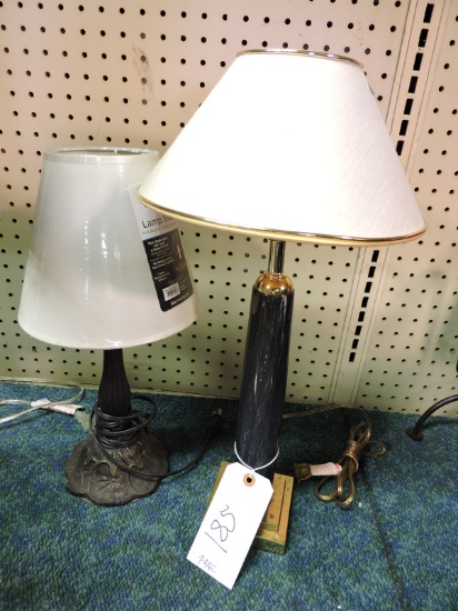 Pair of Small Table / Desk Lamps