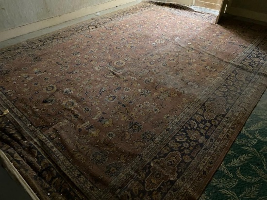 Large Vintage Persian Area Rug -- 11' X 16'
