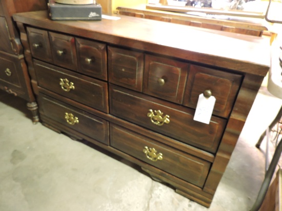Wood 6-Drawer Dresser -- Wood -- 50" Tall X 31" Wide