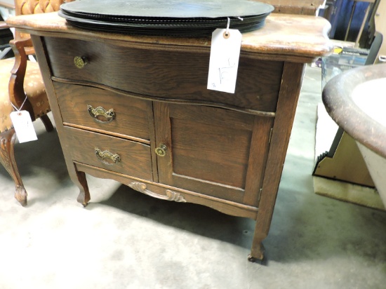 Minature Antique (child size) Dresser - 3 Drawers and Cubby