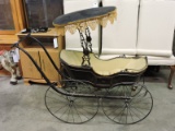 Victorian Style Antique Baby Carriage - Late 1800's