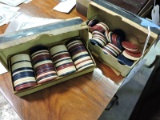 2 Boxes of Vintage Poker Chips