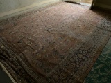 Large Vintage Persian Area Rug -- 11' X 16'