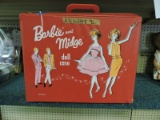 Vintage Early 60's BARBIE & MIDGE Doll Case with Clothes