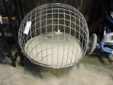 Modern Egg-Shaped Pet Kennel -- Good Condition