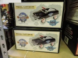Pair of Reproduction 1948 PEDAL CAR BANKS - New in Box