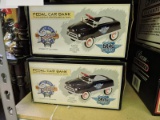 Pair of Reproduction 1948 PEDAL CAR BANKS - New in Box