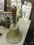 Large Antique Hand Bell -- 12