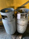 Pair of Propane Tanks for Forklift -- WE WILL NOT SHIP THESE