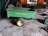 JOHN DEERE Brand Lawn Trailer -- 40