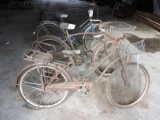 Lot of 3 Vintage / Antique Bicycles -- Ross, Sears & Victor