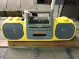 Retro SONY AMFM Cassette SPORTS Radio -- Working