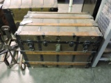 Antique Steamer Trunk / Chest -- 35