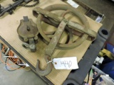 Lot of 2 Antique Pulleys