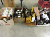 Large Lot of Automotive Fluids and Chemicals