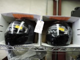 Pair of NEW Snell M2000 Motorcycle Helmets - M & XL -- Black