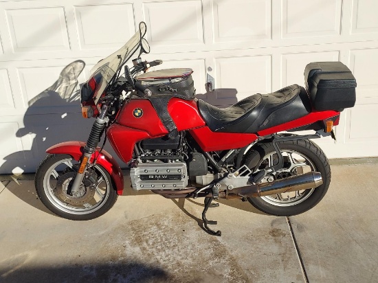 1985 BMW K100 Touring Motorcycle - One Owner Since New - Wild History