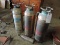 Set of 4 Various Vintage Fire Extinguishers -- See Photos