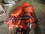 Lot of 5 Life Vests -- See Photos