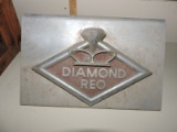Original Vintage DIAMOND REO Truck Badge - Apprx 10