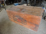 Vintage EAGLE LOCK COMPANY - Original Wooden Shipping Box