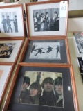 Lot of 3 BEATLES Prints - Matted & Framed with Hanging Hooks - 15