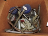 Box of Various Plumbing and Sprinkler Parts