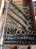 Large Set of CRAFTSMAN - Metric Wrenches, Standard Sockets, Torque Wrench