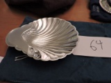Wm. Rogers 1440 Sea Shell Silver Candy Dish