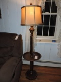 Floor Lamp with Built-In Table / All Metal Construction -- 65