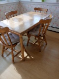 Kitchen Dining Set -- Table & 4 Chairs -- Table is 53