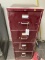 Hon industries 2000 Series File Cabinet - Burgandy