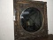 Ornate Antique Wooden Mirror / 42