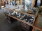 Large Wood & Glass COUNTER-TOP DISPLAY CASE / 71.5